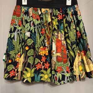 FRIDA KAHLO INSPIRED,  FOLKART, BOHEMIAN STATEMENT SKIRT.  Sz. MED.